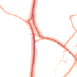 Daytime road noise heatmap for RG10 0DX