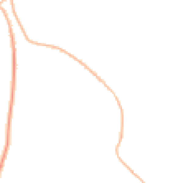 Night-time road noise heatmap for RG10 0DZ