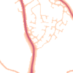 Daytime road noise heatmap for RG10 0EX