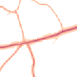 Daytime road noise heatmap for RG10 0HY