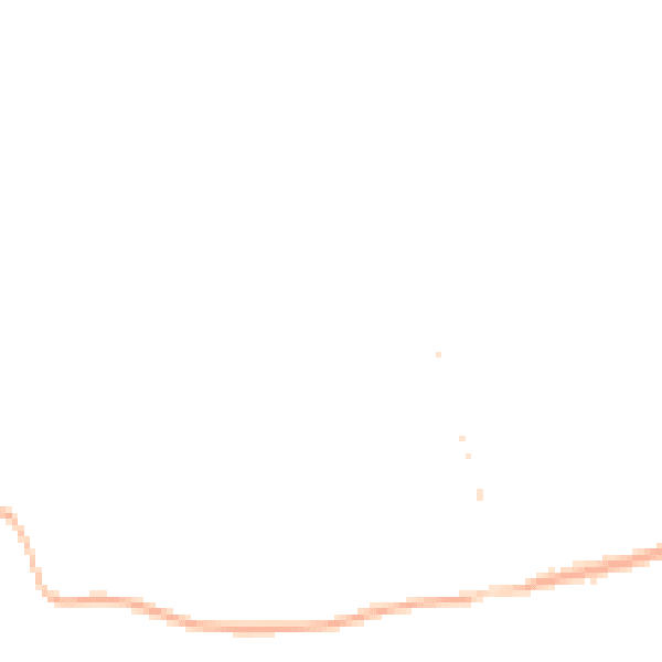Night-time road noise heatmap for RG10 0JZ