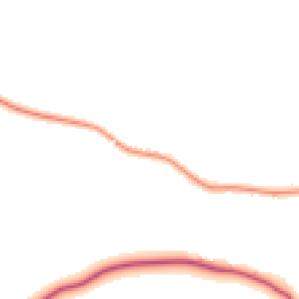 Daytime road noise heatmap for RG10 0LD