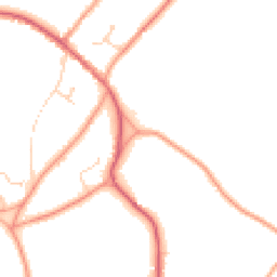 Daytime road noise heatmap for RG10 0RG