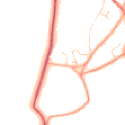 Daytime road noise heatmap for RG10 0SE