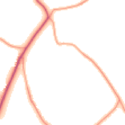Daytime road noise heatmap for RG10 0SR