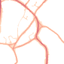 Daytime road noise heatmap for RG10 0SW