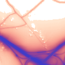 Daytime road noise heatmap for RG10 0TE