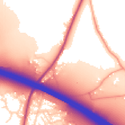 Daytime road noise heatmap for RG10 0TT