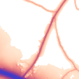 Daytime road noise heatmap for RG10 0TY