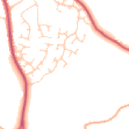 Daytime road noise heatmap for RG10 0XU