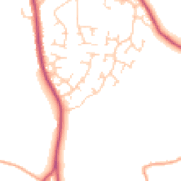 Daytime road noise heatmap for RG10 0XX