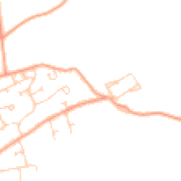 Daytime road noise heatmap for RG10 8LA