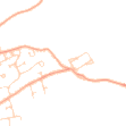 Daytime road noise heatmap for RG10 8LF