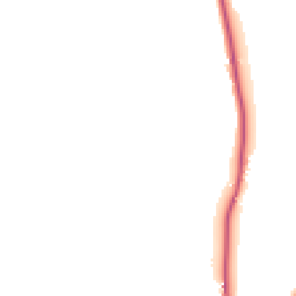 Daytime road noise heatmap for RG10 8LH