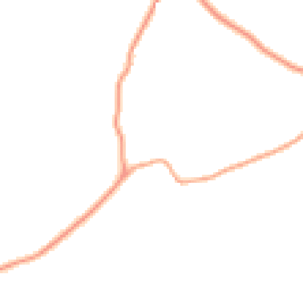Daytime road noise heatmap for RG10 8PA