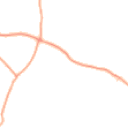 Daytime road noise heatmap for RG10 8QE