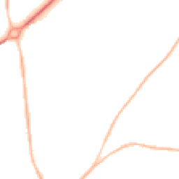 Night-time road noise heatmap for RG10 9AX