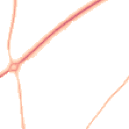 Night-time road noise heatmap for RG10 9BS