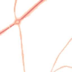 Night-time road noise heatmap for RG10 9EW