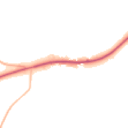 Night-time road noise heatmap for RG10 9HD