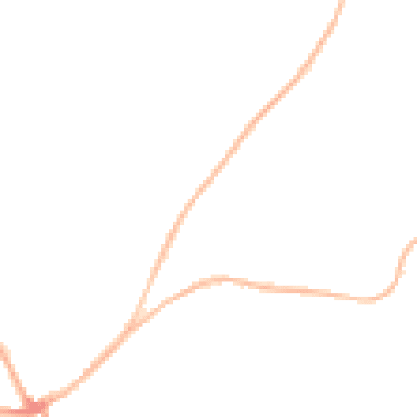 Night-time road noise heatmap for RG10 9HH