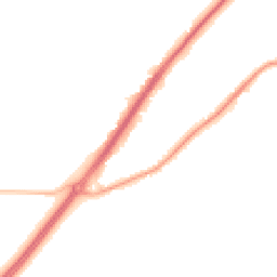 Night-time road noise heatmap for RG10 9QT