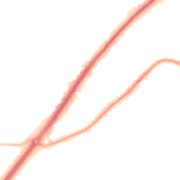 Night-time road noise heatmap for RG10 9QX