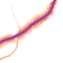 Daytime road noise heatmap for RG10 9UT