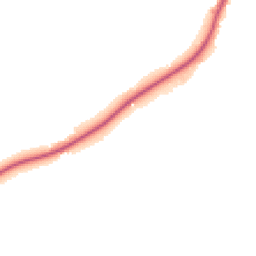 Night-time road noise heatmap for RG10 9UT