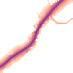 Daytime road noise heatmap for RG10 9UY