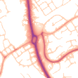 Daytime road noise heatmap for RG12 0AB