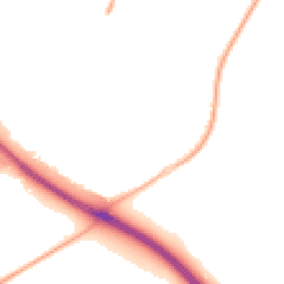 Night-time road noise heatmap for RG12 0GG