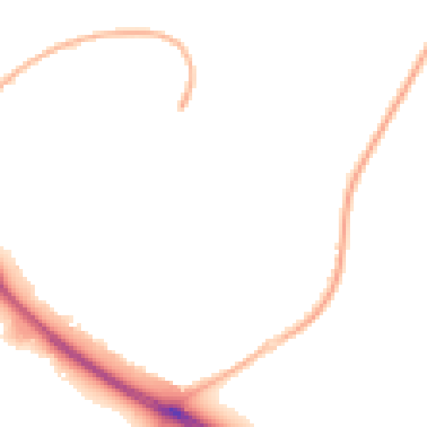 Night-time road noise heatmap for RG12 0QP