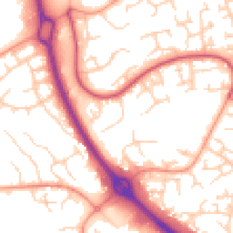Daytime road noise heatmap for RG12 0TG