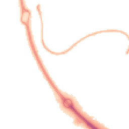 Night-time road noise heatmap for RG12 0TG