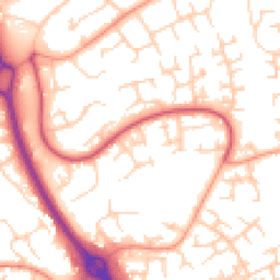 Daytime road noise heatmap for RG12 0TJ