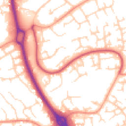Daytime road noise heatmap for RG12 0TR