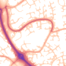 Daytime road noise heatmap for RG12 0TW