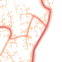 Daytime road noise heatmap for RG12 0UA