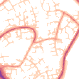 Daytime road noise heatmap for RG12 0UD
