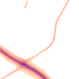 Night-time road noise heatmap for RG12 0WA