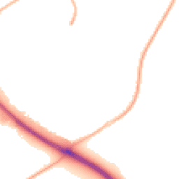 Night-time road noise heatmap for RG12 0WB