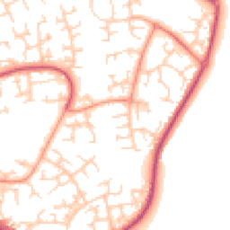 Daytime road noise heatmap for RG12 0XP