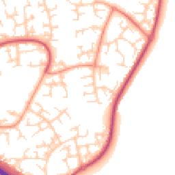 Daytime road noise heatmap for RG12 0XW