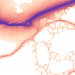 Daytime road noise heatmap for RG12 8BQ