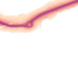 Night-time road noise heatmap for RG12 8BQ