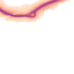 Night-time road noise heatmap for RG12 8BT
