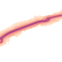 Night-time road noise heatmap for RG12 8DA
