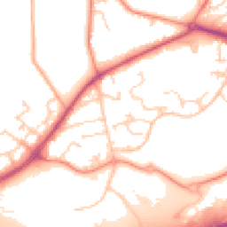 Daytime road noise heatmap for RG12 8DP