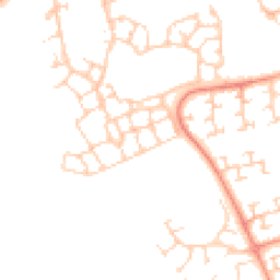 Daytime road noise heatmap for RG12 8ES